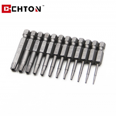 50 75 100 mm Set S2 Impact Electric Bits Precision Magnetic Precision Power Torx Screwdriver Bit